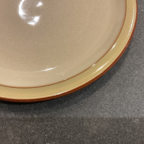 Denby Fire (retired) Stoneware Dinner Plate (23 available $30 EACH) - Picture 2 of 4